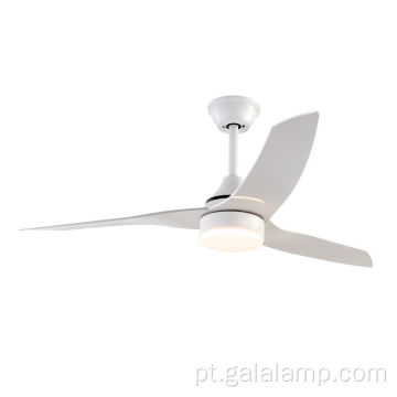 Ventilador de teto silencioso com pouca energia com luz